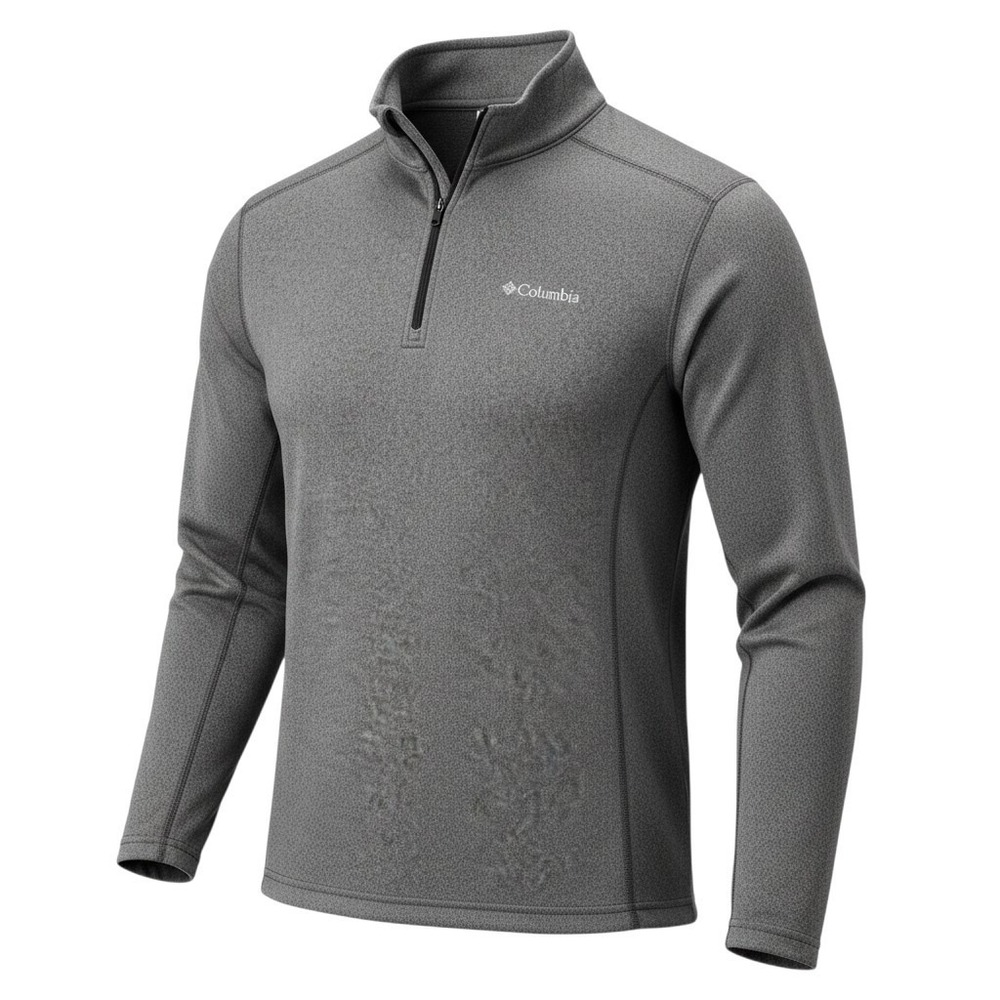 Columbia Mens Performance Pullover Quarter Zip Size M Gorpcore Activewear